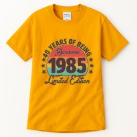 1985 Birthday 40 Years Of Being Awesome Limited Edition Tall T-Shirt