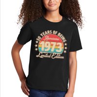 1973 Birthday 50 Years Of Of Being Awesome Limited Edition Kids T-Shirt