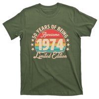 1974 Birthday 50 Years Of Being Awesome Limited Edition T-Shirt