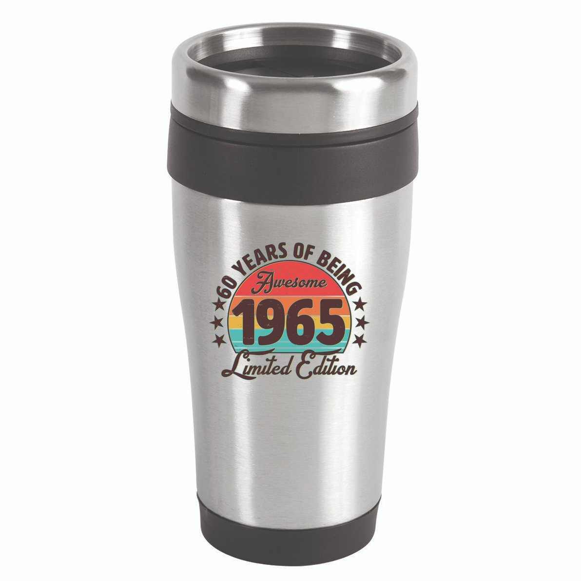 1965 Birthday 60 Years Of Being Awesome Limited Edition 16oz Travel Tumbler