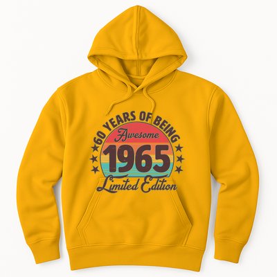 1965 Birthday 60 Years Of Being Awesome Limited Edition Hoodie