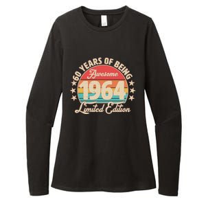 1964 Birthday 60 Years Of Being Awesome Limited Edition Womens CVC Long Sleeve Shirt