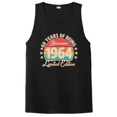 1964 Birthday 60 Years Of Being Awesome Limited Edition PosiCharge Competitor Tank