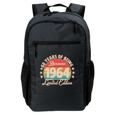 1964 Birthday 60 Years Of Being Awesome Limited Edition Daily Commute Backpack