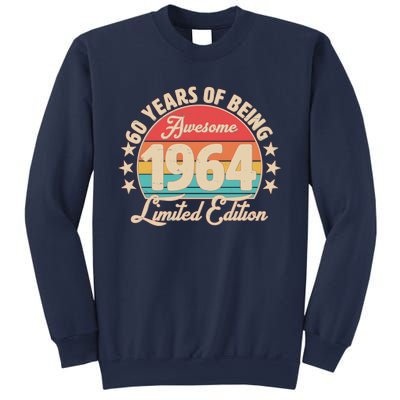 1964 Birthday 60 Years Of Being Awesome Limited Edition Sweatshirt