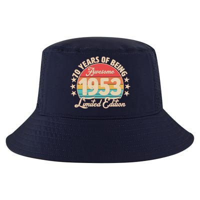 1953 Birthday 70 Years Of Of Being Awesome Limited Edition Cool Comfort Performance Bucket Hat