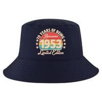 1953 Birthday 70 Years Of Of Being Awesome Limited Edition Cool Comfort Performance Bucket Hat