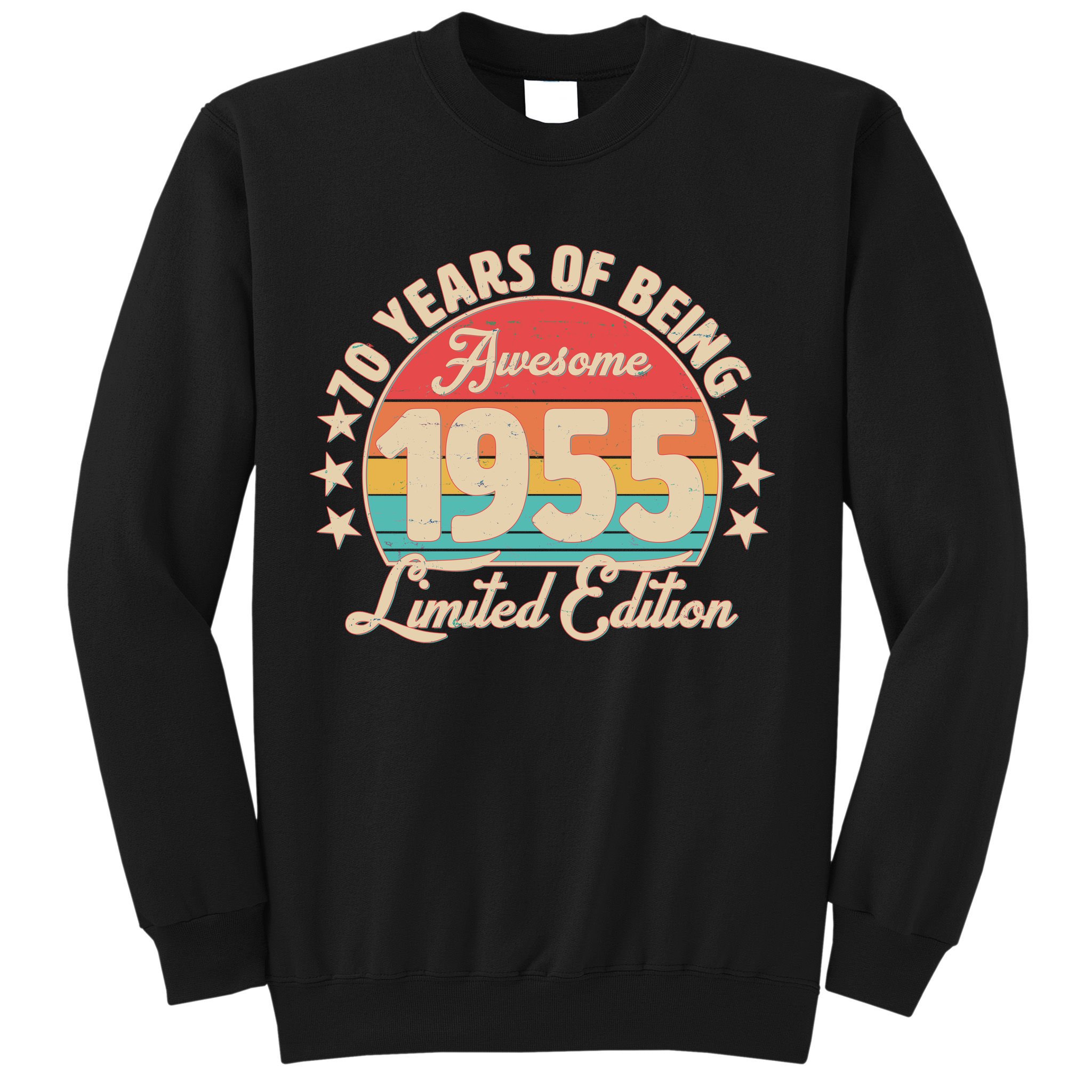 1955 Birthday 70 Years Of Being Awesome Limited Edition Sweatshirt