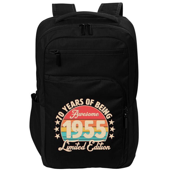 1955 Birthday 70 Years Of Being Awesome Limited Edition Impact Tech Backpack