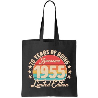 1955 Birthday 70 Years Of Being Awesome Limited Edition Bag