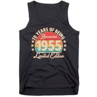 1955 Birthday 70 Years Of Being Awesome Limited Edition Tank Top
