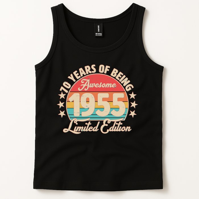 1955 Birthday 70 Years Of Being Awesome Limited Edition Tank Top
