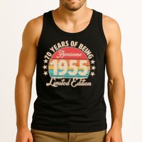 1955 Birthday 70 Years Of Being Awesome Limited Edition Tank Top