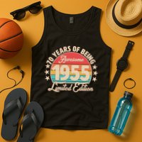 1955 Birthday 70 Years Of Being Awesome Limited Edition Tank Top