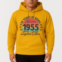 1955 Birthday 70 Years Of Being Awesome Limited Edition Hoodie