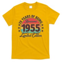 1955 Birthday 70 Years Of Being Awesome Limited Edition T-Shirt
