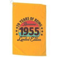 1955 Birthday 70 Years Of Being Awesome Limited Edition Golf Towel