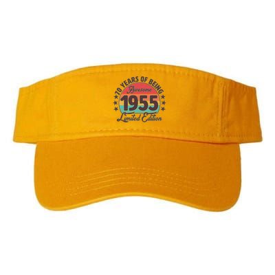 1955 Birthday 70 Years Of Being Awesome Limited Edition Visor