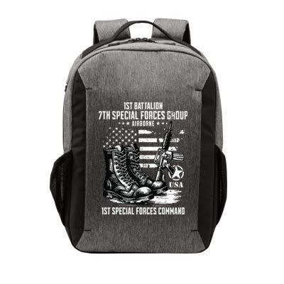 1st Battalion 7th Special Forces Group Airborne Veteran Vector Backpack