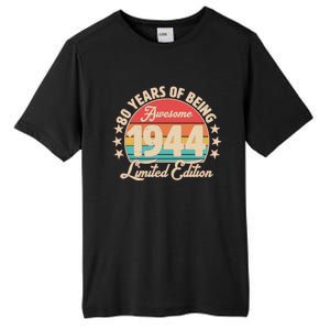 1944 Birthday 80 Years Of Being Awesome Limited Edition Tall Fusion ChromaSoft Performance T-Shirt