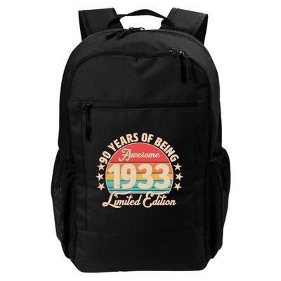 1933 Birthday 90 Years Of Of Being Awesome Limited Edition Backpack