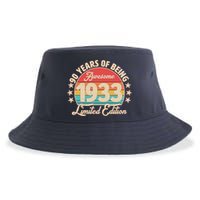 1933 Birthday 90 Years Of Of Being Awesome Limited Edition Sustainable Bucket Hat