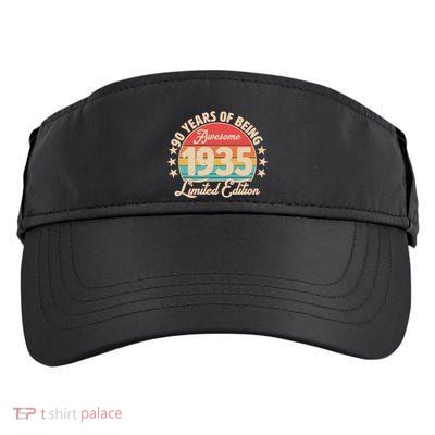 1935 Birthday 90 Years Of Being Awesome Limited Edition Adult Drive Performance Visor