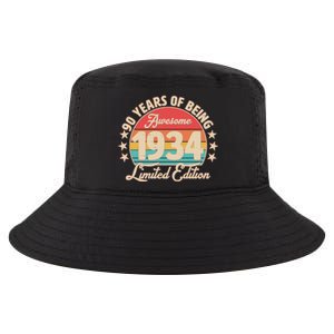 1934 Birthday 90 Years Of Being Awesome Limited Edition Cool Comfort Performance Bucket Hat