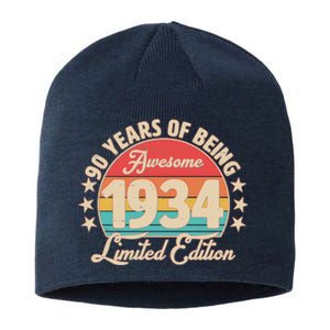 1934 Birthday 90 Years Of Being Awesome Limited Edition Sustainable Beanie