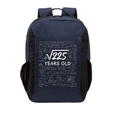 15 Birthday Boy  Son Him Girl Funny Math 15th Birthday Vector Backpack