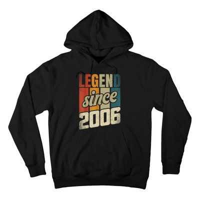 18th Birthday Boy Girl 18 Years 2006 Funny Gift Hoodie