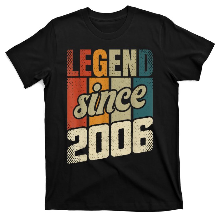 18th Birthday Boy Girl 18 Years 2006 Funny Gift T-Shirt