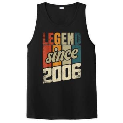 18th Birthday Boy Girl 18 Years 2006 Funny Gift PosiCharge Competitor Tank