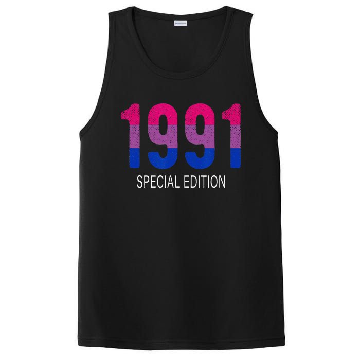 1991 Bisexual Birthday Bisexual Pride Bi Gift Bisexuality PosiCharge Competitor Tank