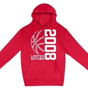 15th Birthday Basketball Limited Edition 2008 Premium Pullover Hoodie