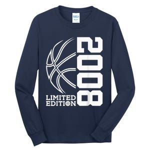 15th Birthday Basketball Limited Edition 2008 Tall Long Sleeve T-Shirt