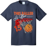 15th Birthday Basketball  Funny 15 Years Old  Gift T-Shirt