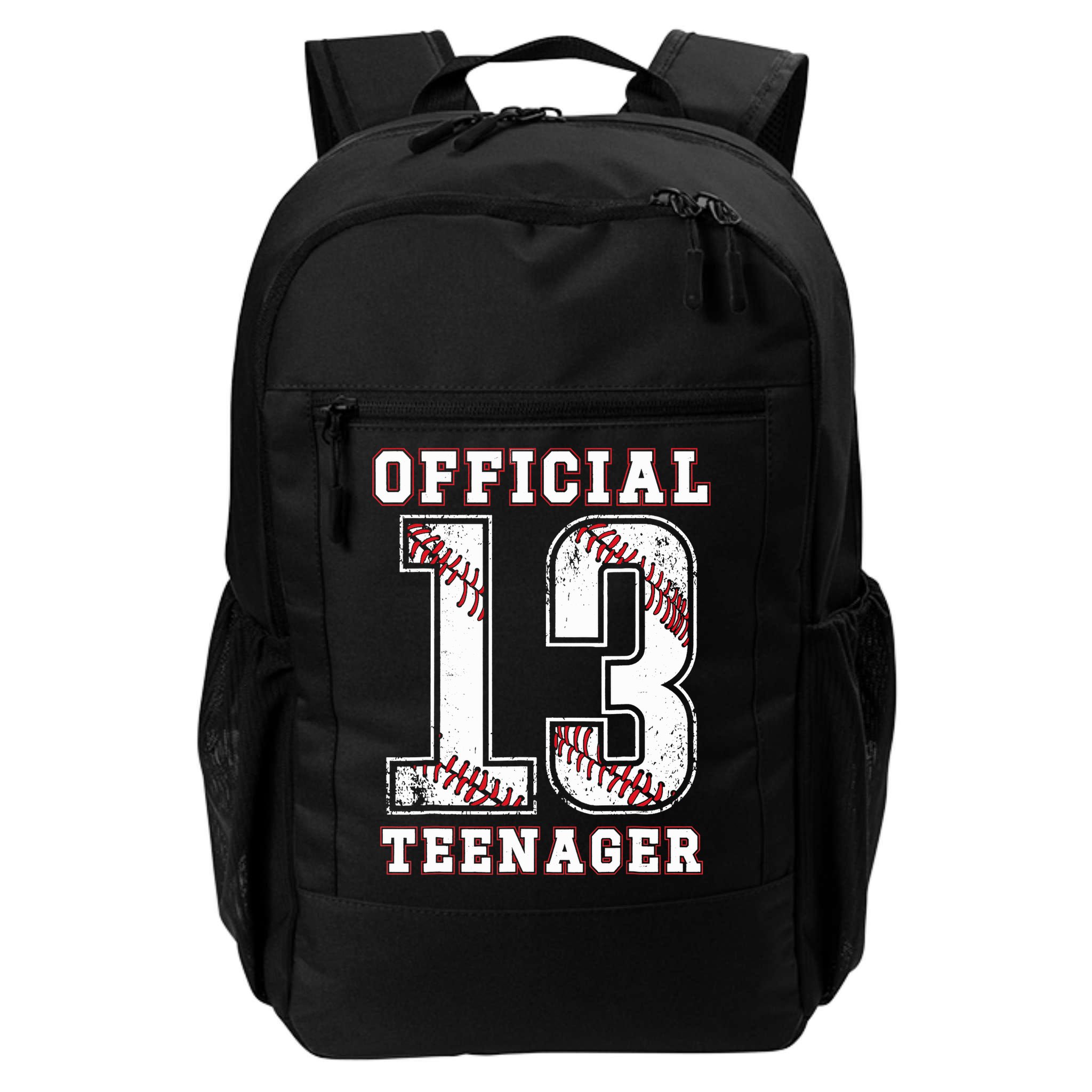 13th Birthday Boy Party Baseball Teenage Backpack