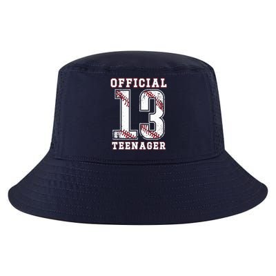 13th Birthday Boy Party Baseball Teenage Cool Comfort Performance Bucket Hat