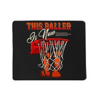 11th Birthday Boy Basketball 11 Years Old Mousepad