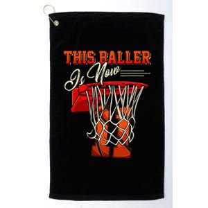 11th Birthday Boy Basketball 11 Years Old Platinum Collection Golf Towel