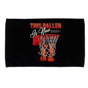 11th Birthday Boy Basketball 11 Years Old Microfiber Hand Towel