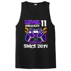 11th Birthday Boy Level 11 Unlocked Awesome Since 2014 PosiCharge Competitor Tank