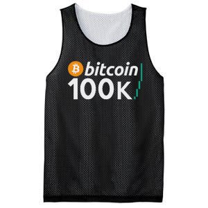 100k Bitcoin Btc To The Moon Cryptocurrency Hodl Mesh Reversible Basketball Jersey Tank