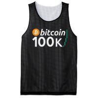 100k Bitcoin Btc To The Moon Cryptocurrency Hodl Mesh Reversible Basketball Jersey Tank