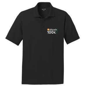 100k Bitcoin Btc To The Moon Cryptocurrency Hodl PosiCharge RacerMesh Polo