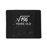 14 Birthday Boy Men Son Him Girl Funny Math 14th Birthday Mousepad