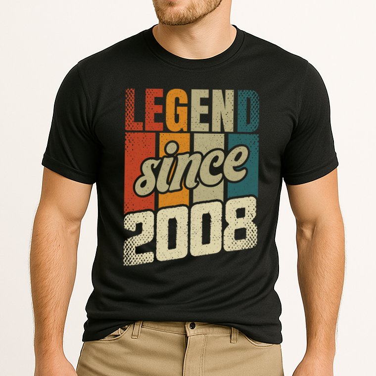 16th Birthday Boy Girl 16 Years 2008 Funny Gift Cooling Performance Crew T-Shirt