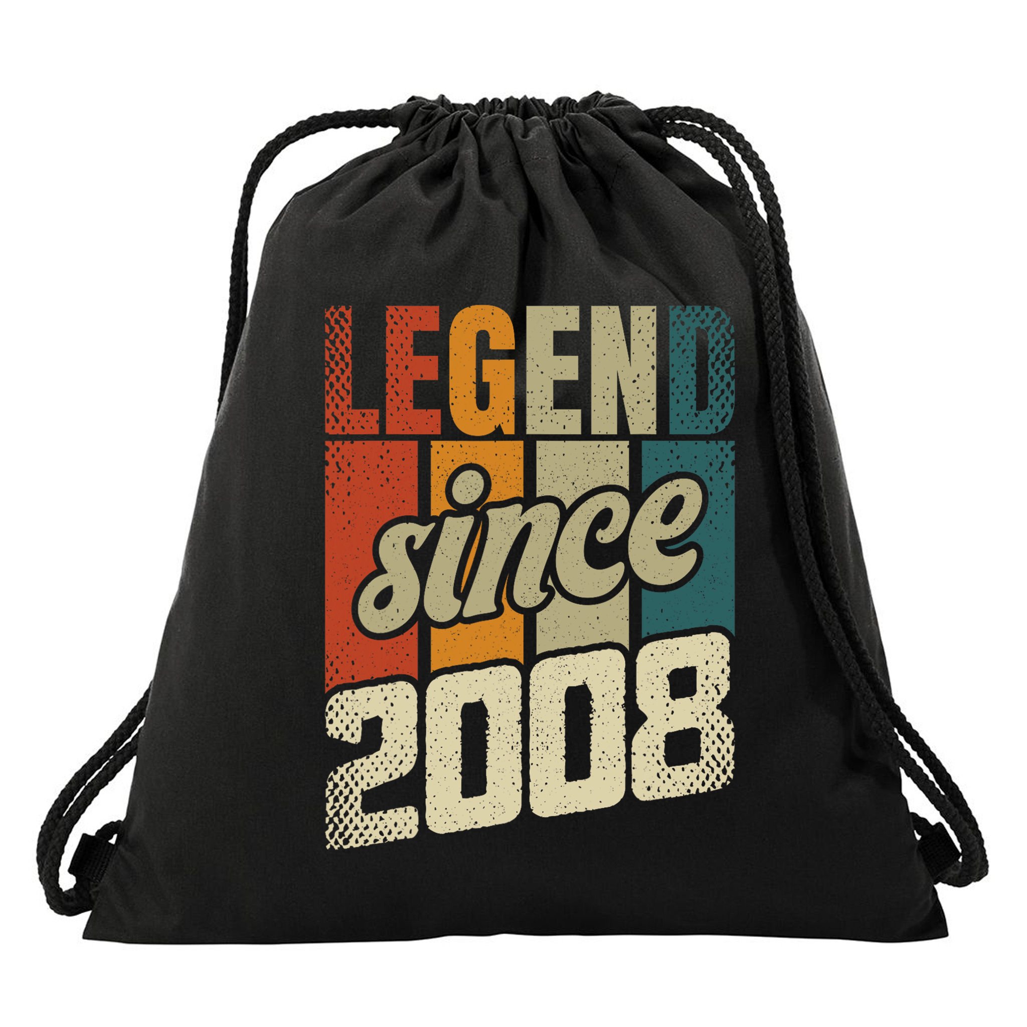 16th Birthday Boy Girl 16 Years 2008 Funny Gift Drawstring Bag