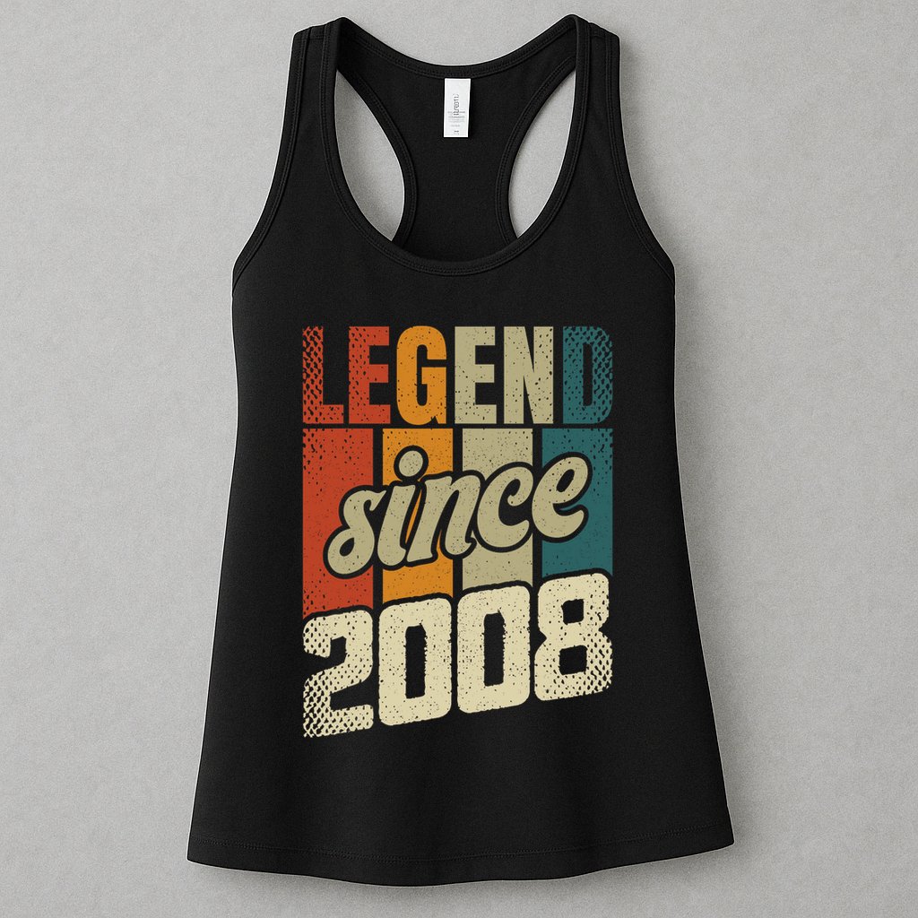 16th Birthday Boy Girl 16 Years 2008 Funny Gift Womens Tank Top